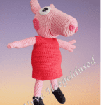 Urve heegeldused, heegeldatud mänguasjad, Peppa