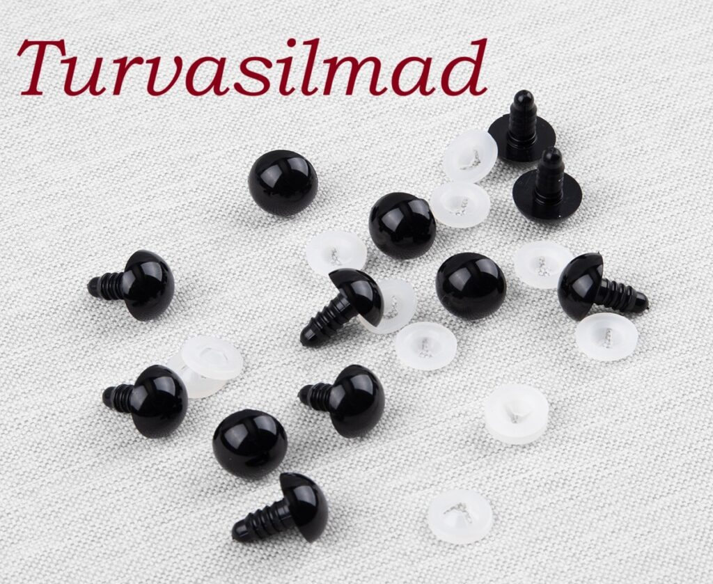 Turvasilmad, heegeldatud mänguasjad, amigurumi, käsitöö mänguasjad,