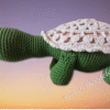 Heegeldatud mänguasjad, amigurumi, käsitöö kingitus, kingitus lapsele, kilpkonn
