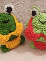 heegeldatud konn, heegeldatud mänguasjad